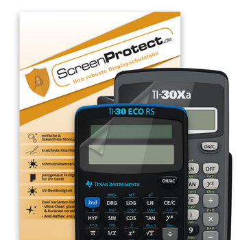 Schutzfolie für TI-30 ECO RS & TI-30 Xa