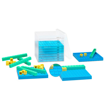 Wissner 3-farbiger Kubikdezimeterwürfel 