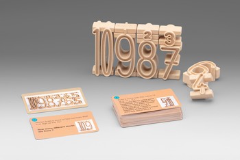 Wissner Aufgabenkarten Stapelzahlen, englisch