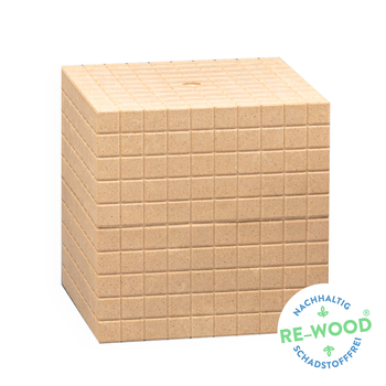 Wissner Dienes Tausenderwürfel naturfarben 1 Stück