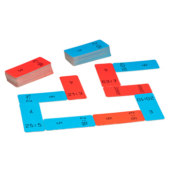 Wissner Domino Division 100er Zahlenraum