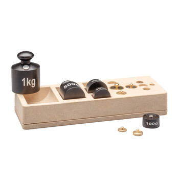 Wissner Gewichtssatz 2 kg, RE-Wood® Block