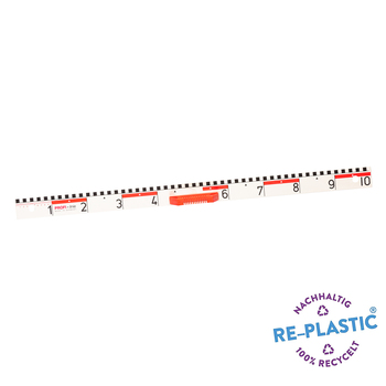 Wissner Profi Lineal 100cm, dm Einteilung
