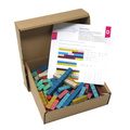 Wissner Rechenstäbe 10 Montessori-Farben