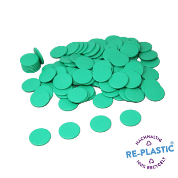 Wissner Spielchips Ø25mm grün 100 Stück