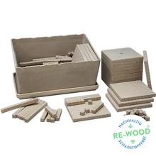 Wissner Dienes erweitertes Grundsortiment 151-teilig naturfarben