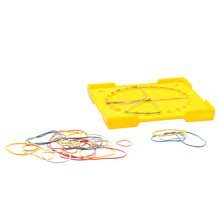 Wissner Geometriebrett gelb 23 cm doppelseitig