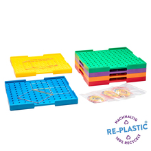 Wissner Geometriebretter 6 Stk. 23 cm doppelseitig