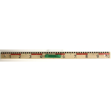 Wissner Lineal 100cm, dm Einteilung, magnetisch