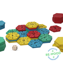 Wissner Mathespiel Zahlenburg Hexagon