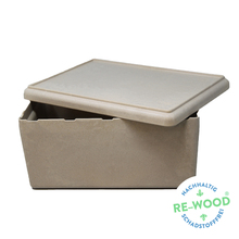 Wissner RE-Wood® Box groß mit Deckel natur