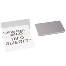 Wissner Spiegel 15 x 10 cm, Kunststoff, 10 Stück