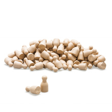 Wissner Spielfiguren naturnfarben 100 Stück