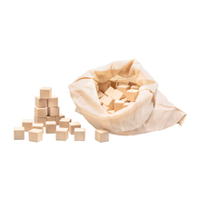 Wissner Würfel naturfarben 2 x 2 x 2 cm, 150 Stück