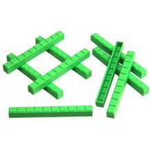 Wissner Zehnerstäbchen grün 50 Stück